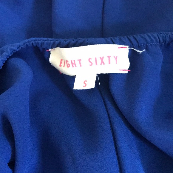 Royal Blue Keyhole top - Picture 6 of 7